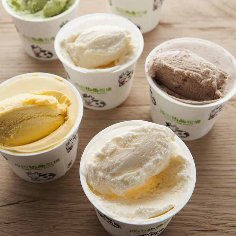 【送料無料】牧場オリジナルアイス小カップ12個セット